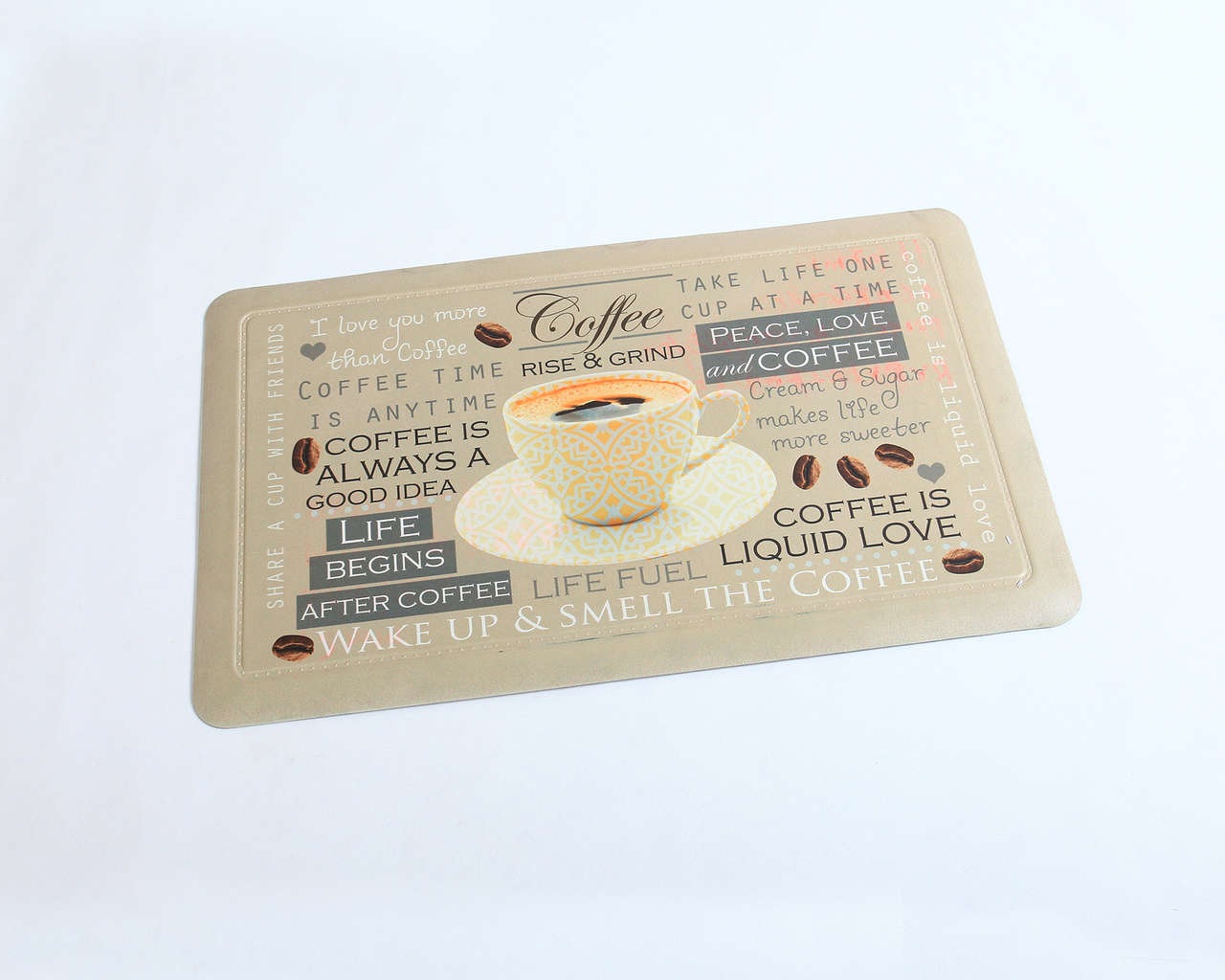 PVC Printing Kitchen Mat #KM0010