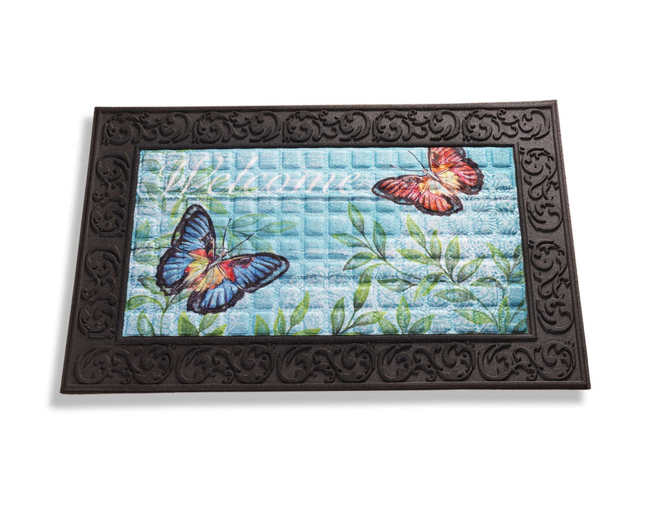 Non-woven Printed Rubber Door Mat #DM0017