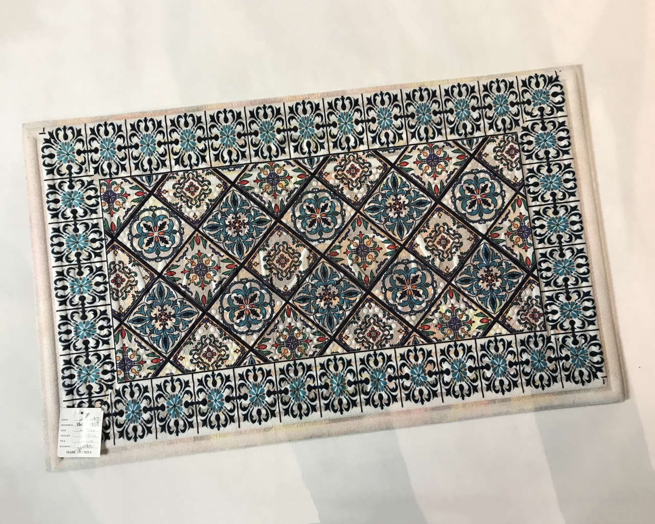 Non-woven Printed Rubber Door Mat #DM0019