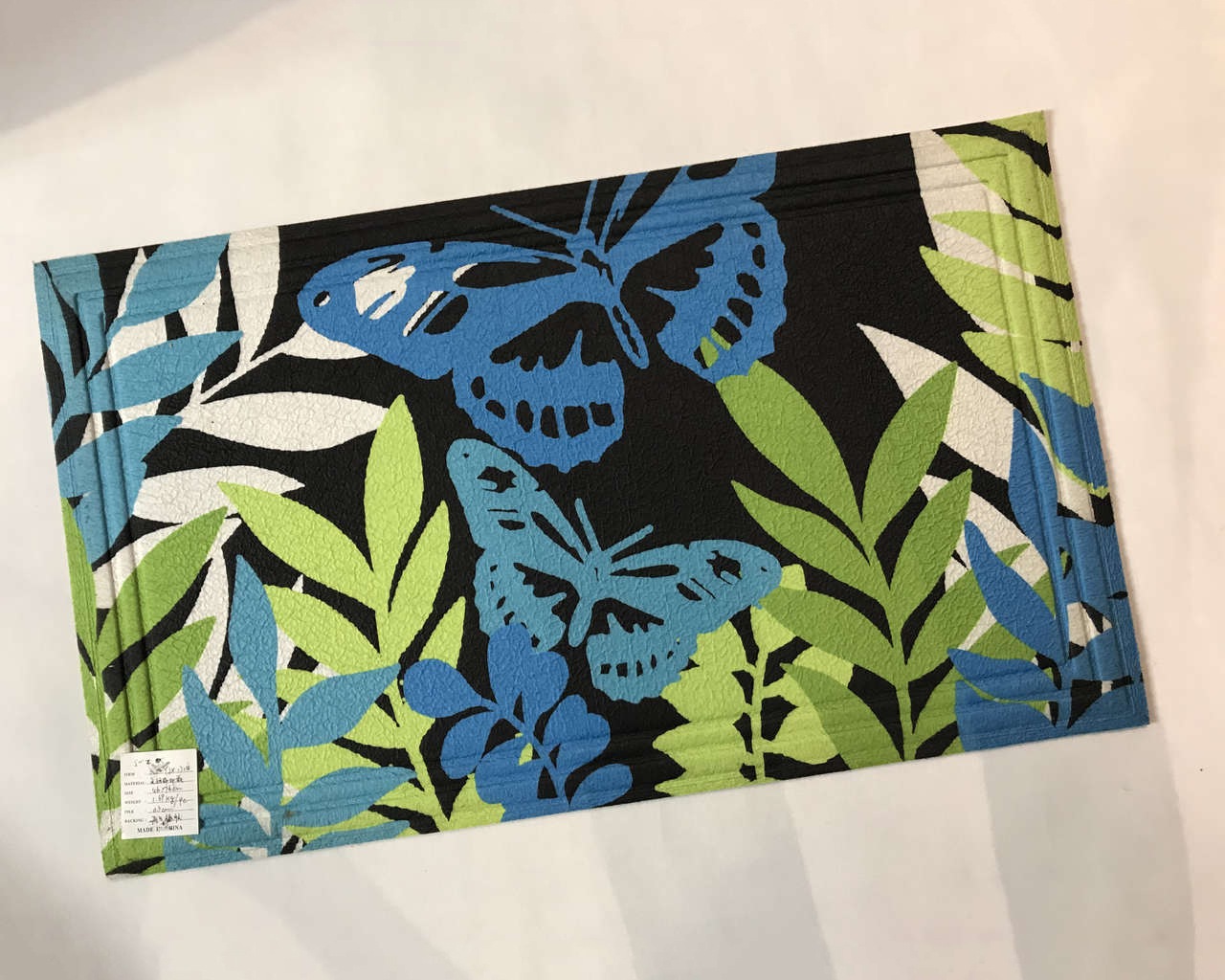 Non-woven Printed Rubber Door Mat #DM0020