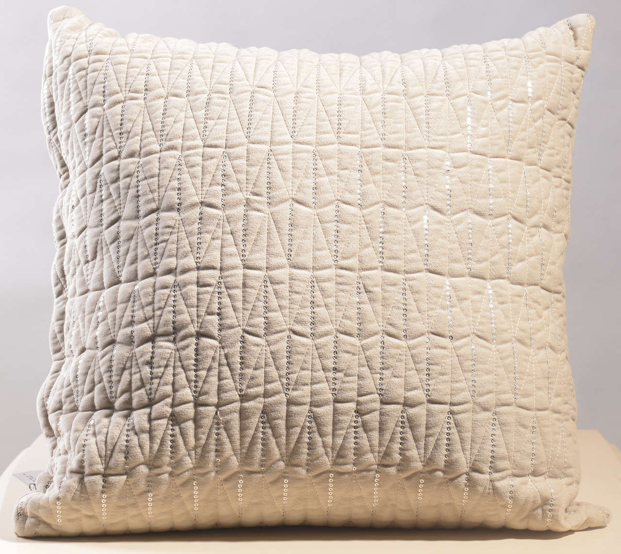 Quilted Velvet Cushion  #CC0024