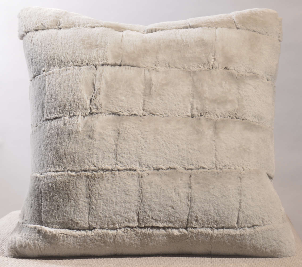 Rabbit Fur Cushion #CC0125