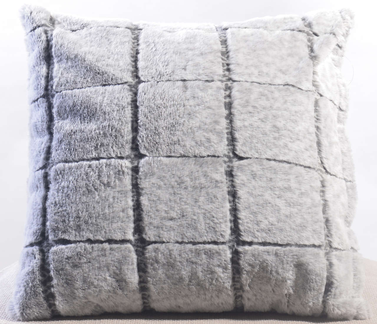 Back Print Rabbit With Carving Cushion #CC0126