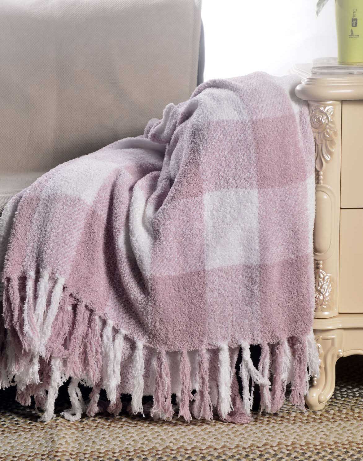 Plaid Throw #SH1027