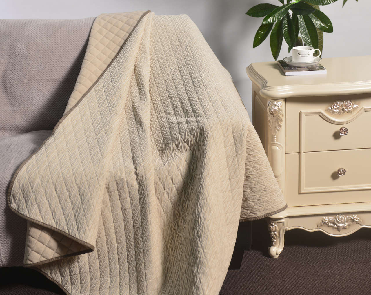 Velvet Pressed Blanket #BL0530