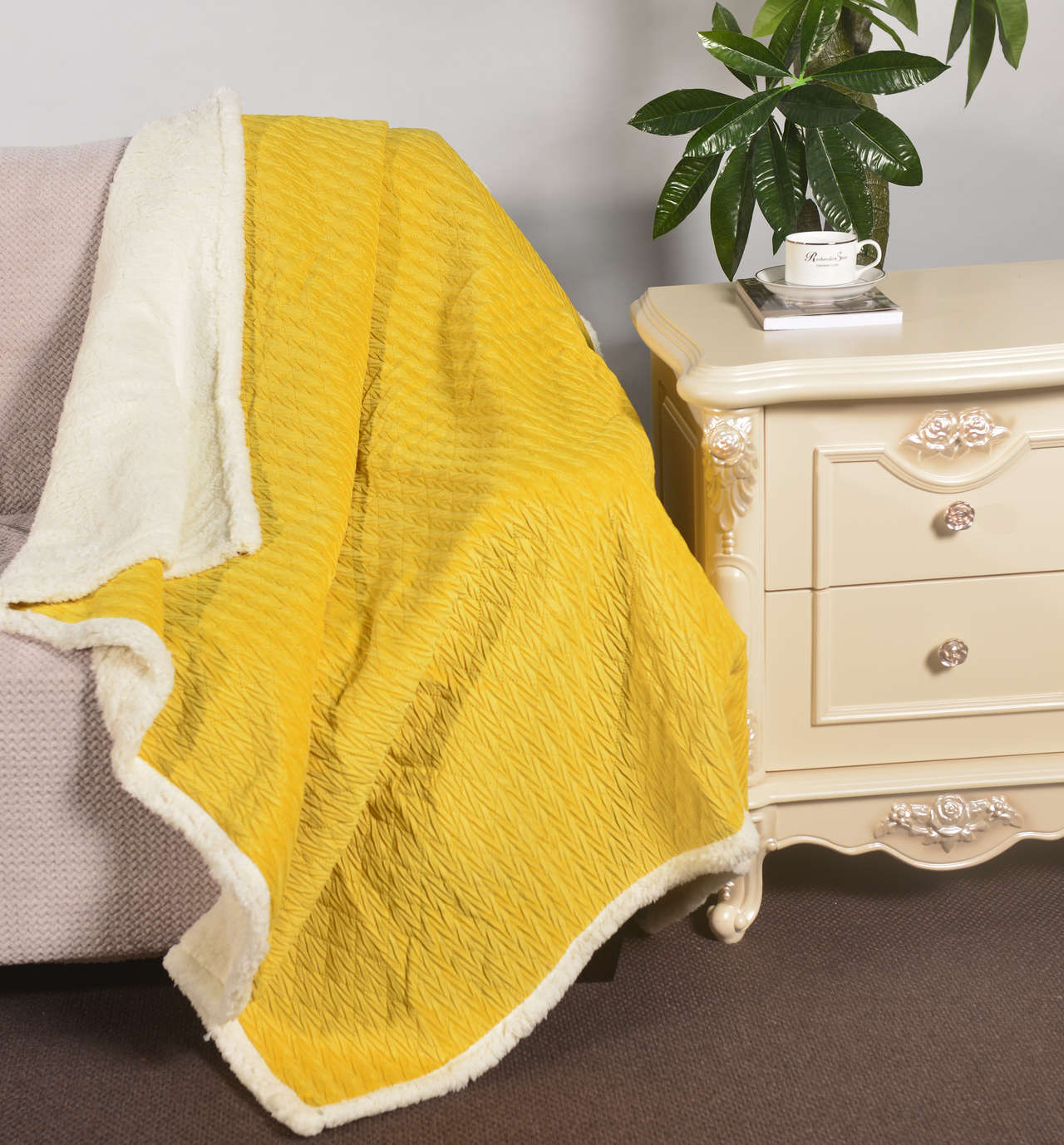 Mink Pressed Blanket #BL0540