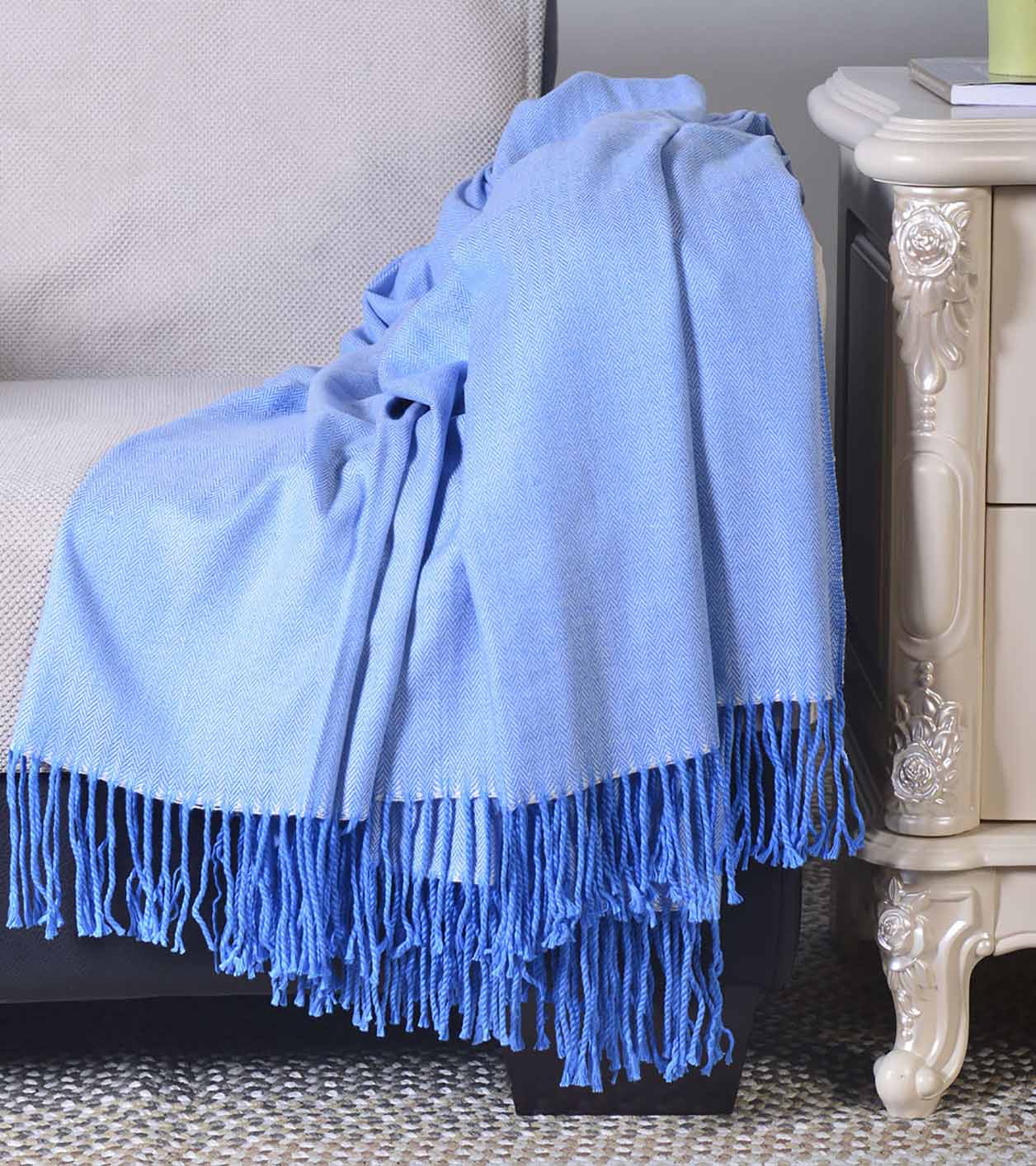 Acrylic Polyline Shawl #SH0209