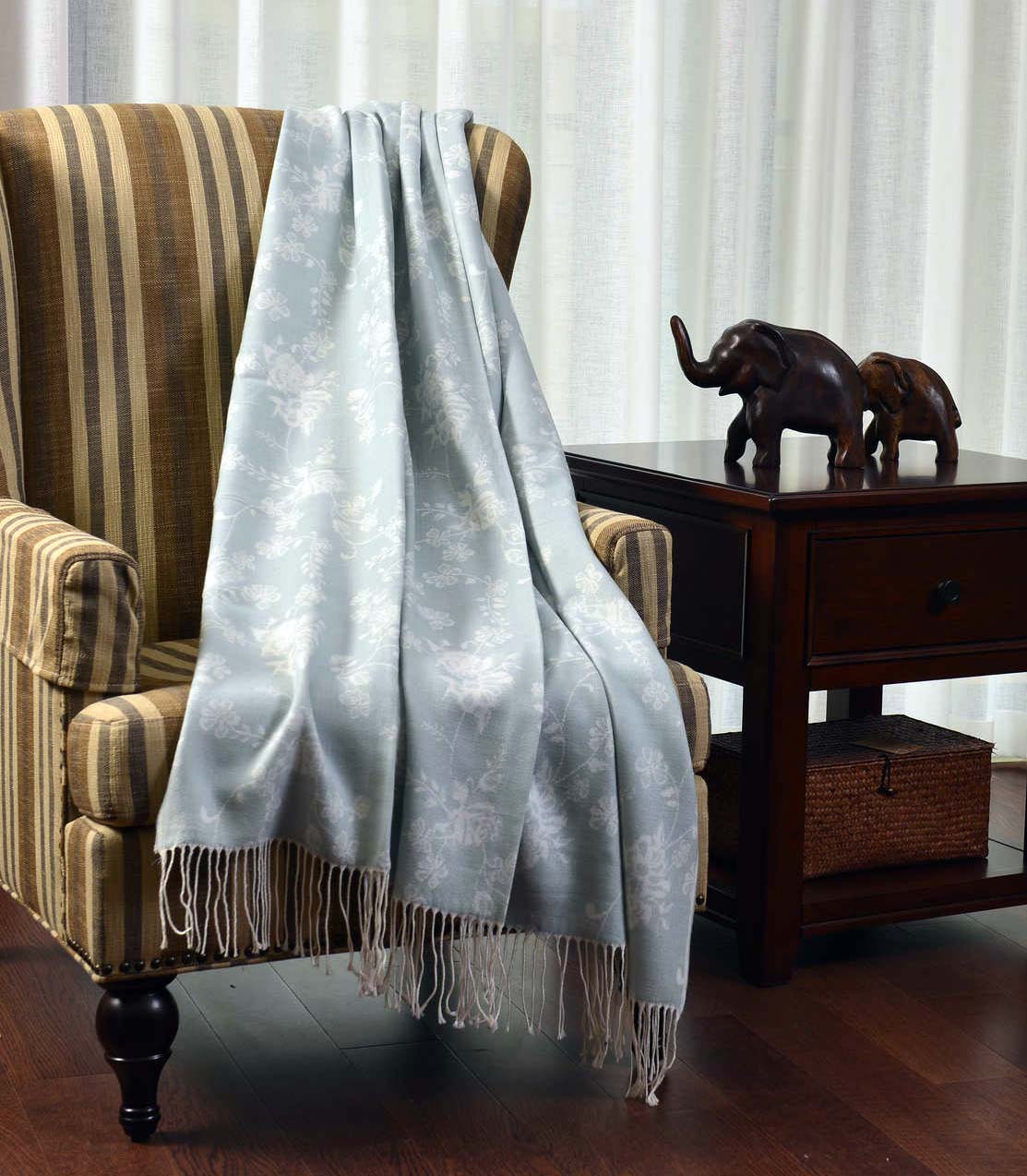 Acrylic Jacquard Shawl #SH0010