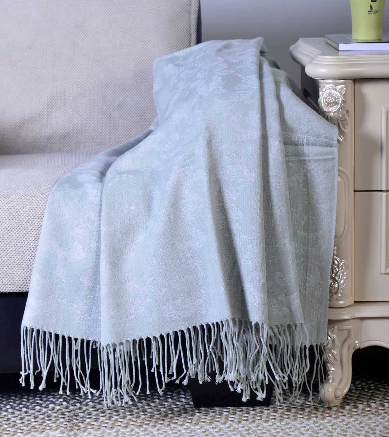 Acrylic Jacquard Shawl #SH0024
