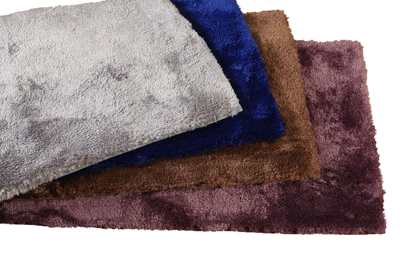 Pearl Yarn Flat Cut Bath Mat With Latex Backing #BM0043