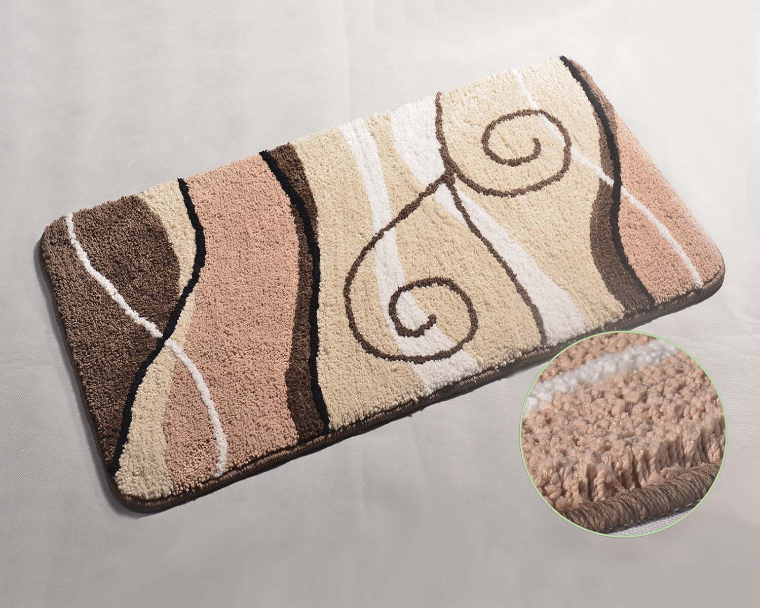 Microfiber Disign Bath Mat #BM0051