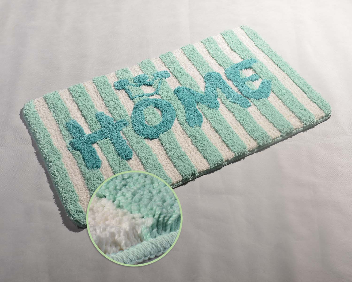 Microfiber Design Bath Mat #BM0053