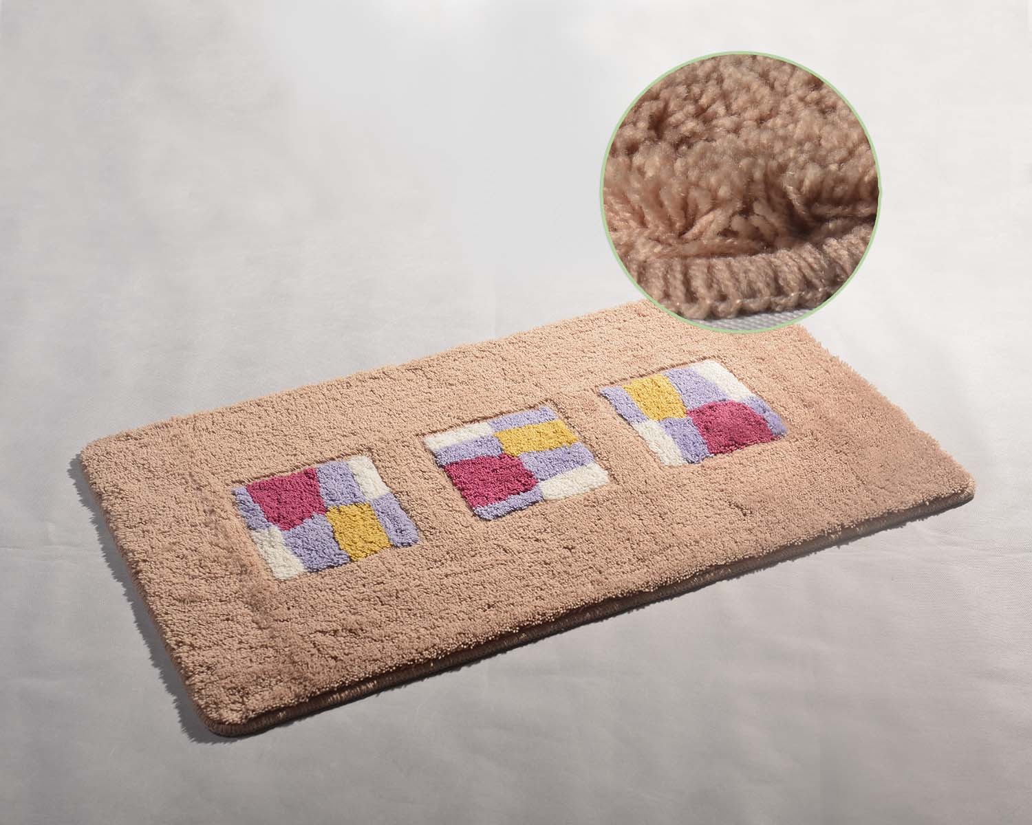 Microfiber Design Bath Mat #BM0060