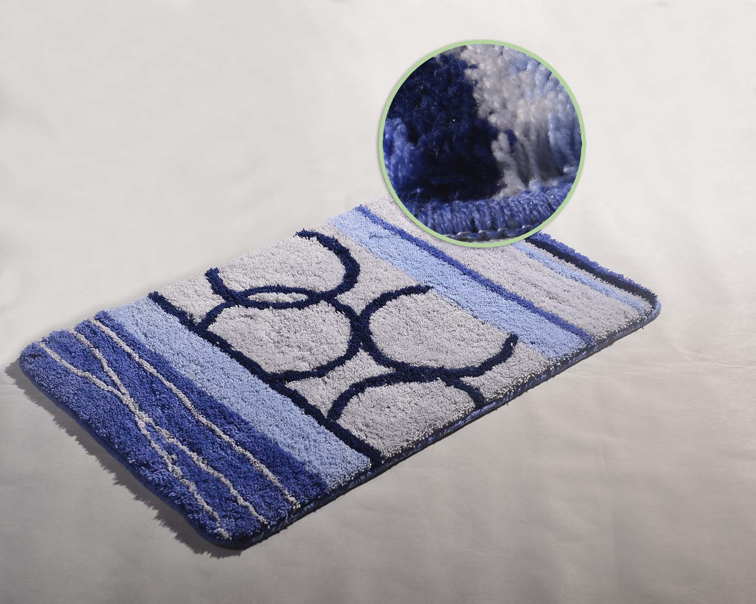 Microfiber Design Bath Mat #BM0065