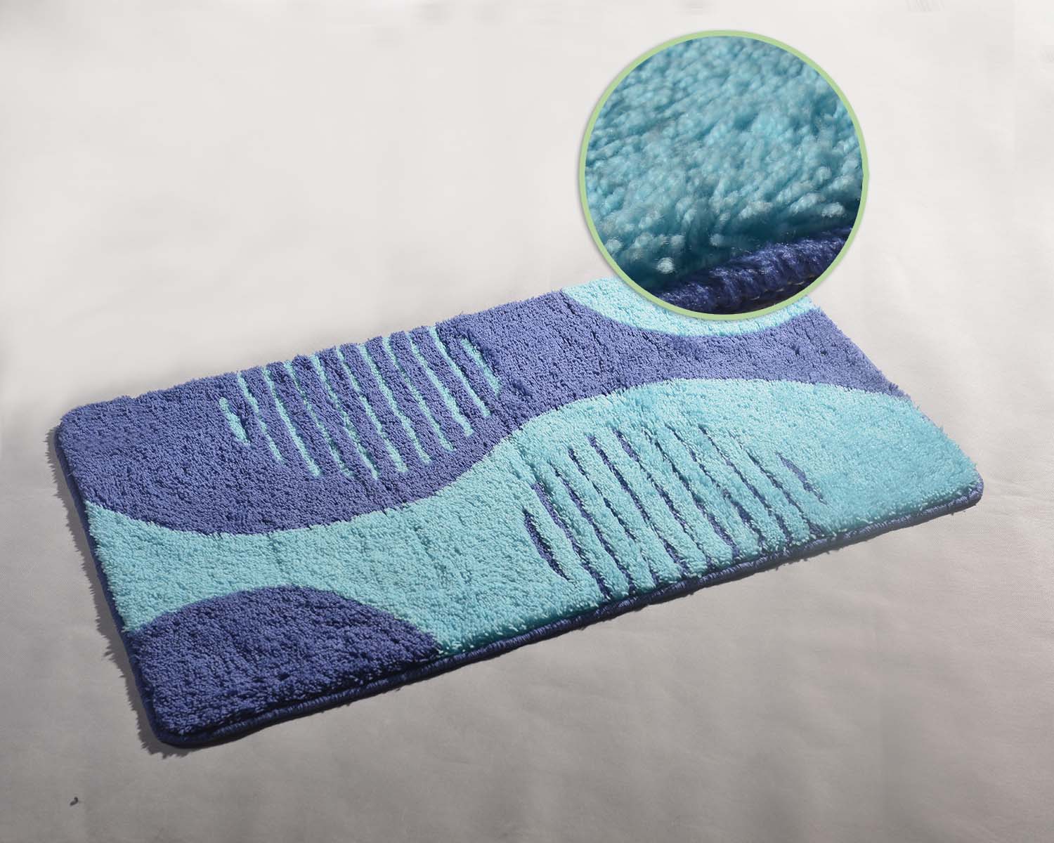 Microfiber Design Bath Mat #BM0067