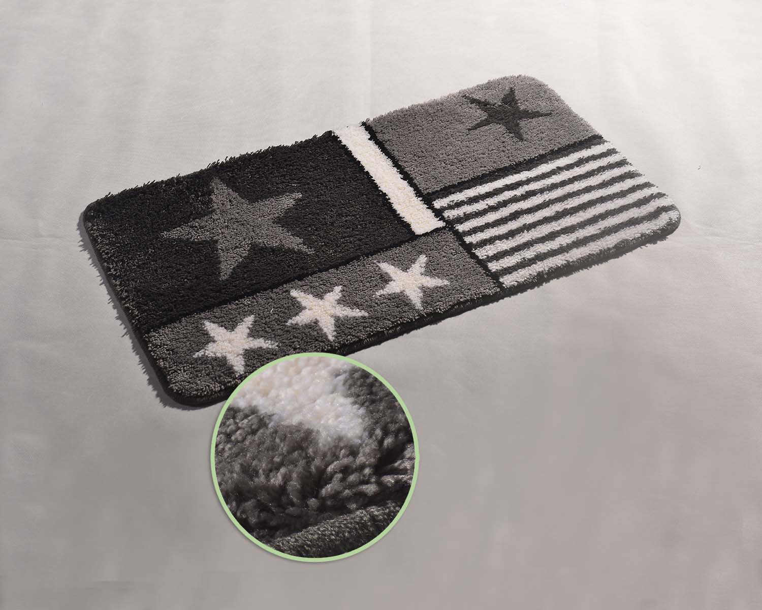Microfiber Design Bath Mat #BM0068