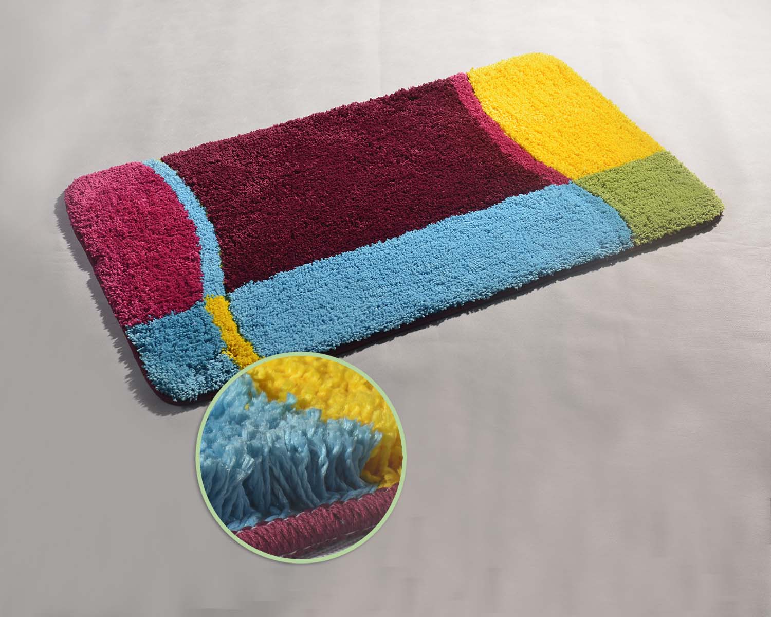 Microfiber Design Bath Mat #BM0072