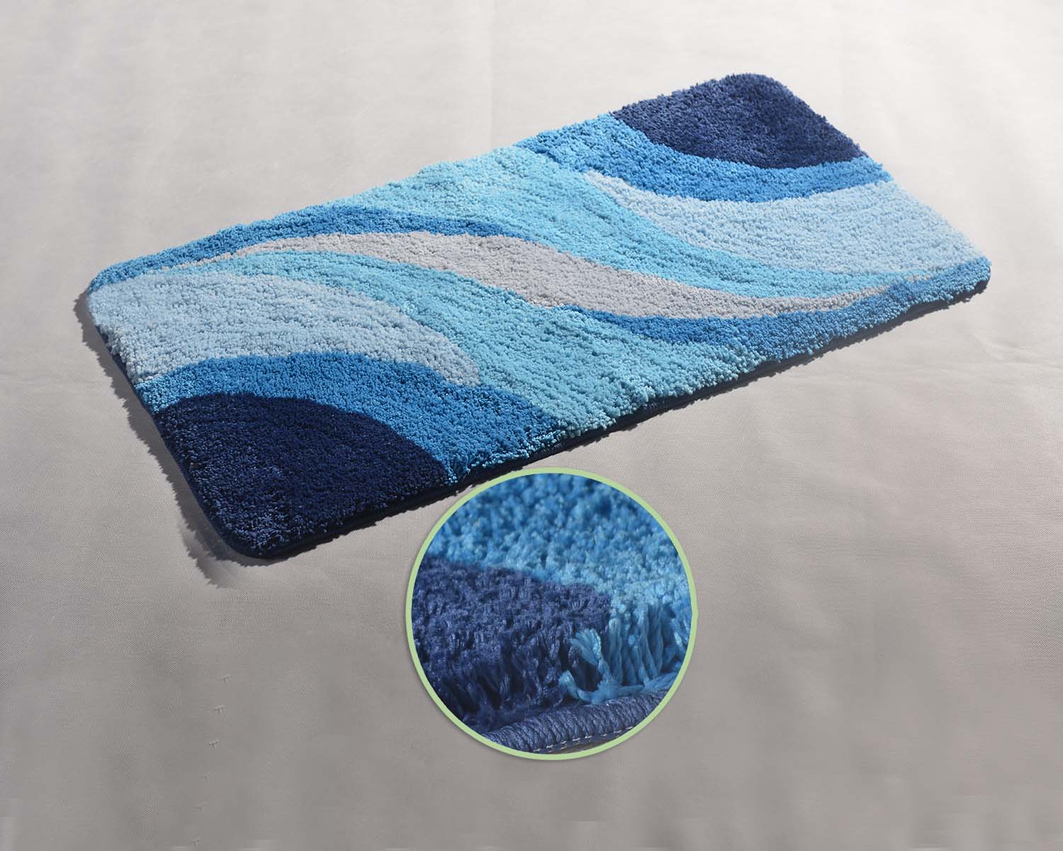Microfiber Design Bath Mat #BM0075