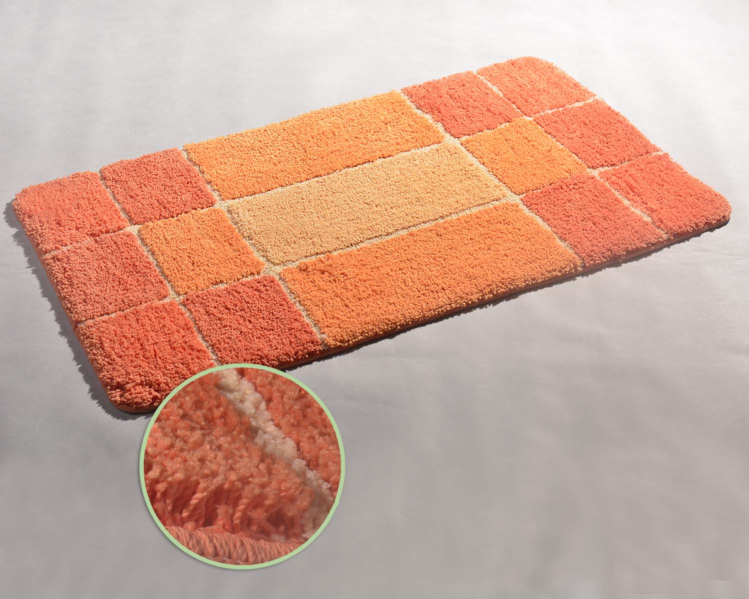 Microfiber Design Bath Mat #BM0078