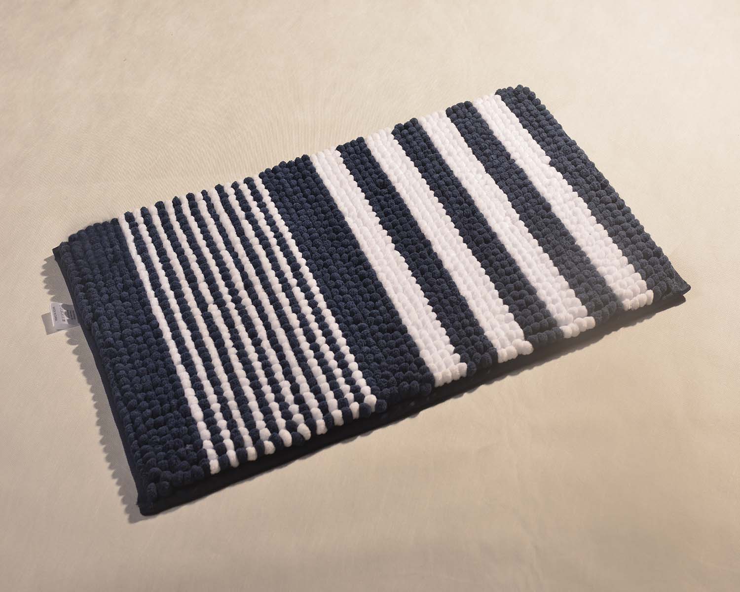 Loop Pile Chenille Stripe Bath Mat #BM0088