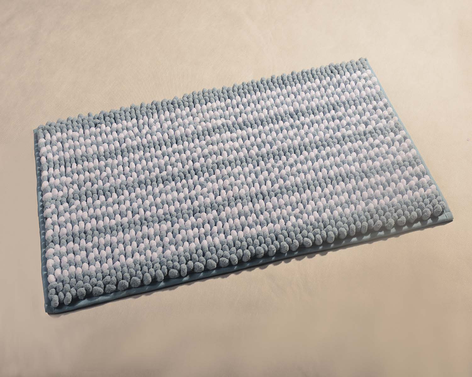 Loop Pile Chenille Stripe Bath Mat #BM0092