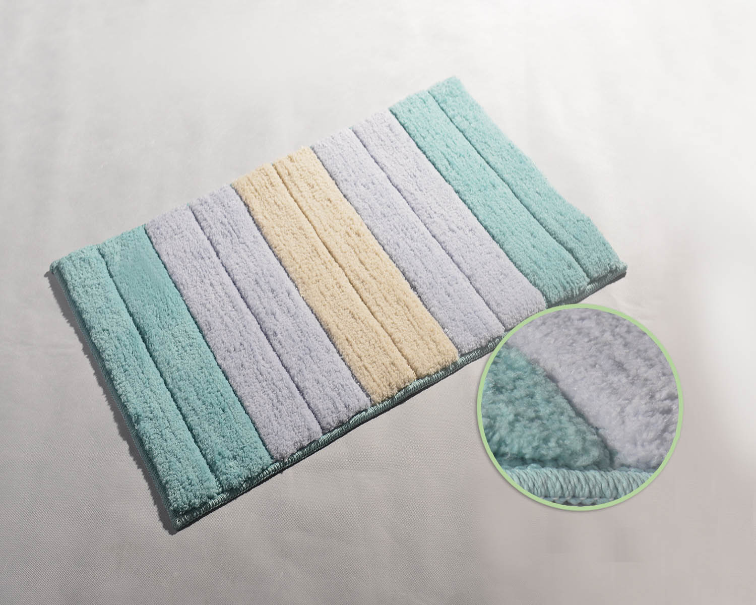 Microfiber Stripe Bath Mat #BM0077.jpg