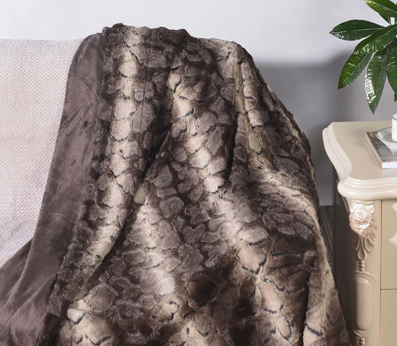 PV Fur Blanket #BL0065