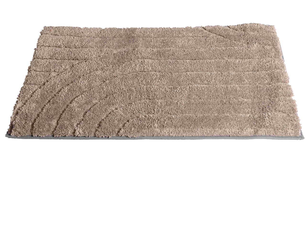Bath Rug high-low cut