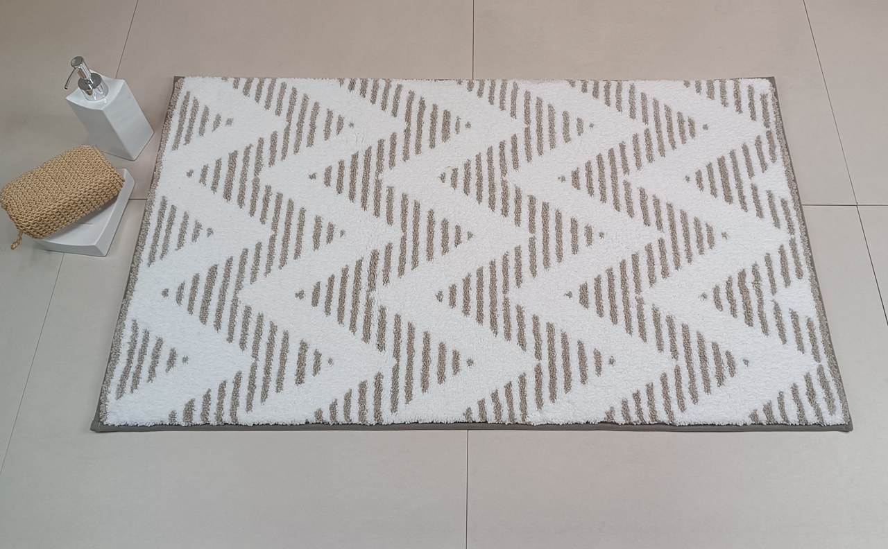 RXHR2400914 Microfiber jacquard bath mat
