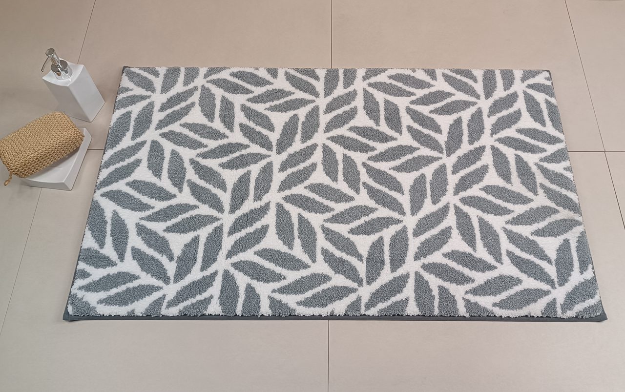 RXHR2400911 Microfiber jacquard bath mat